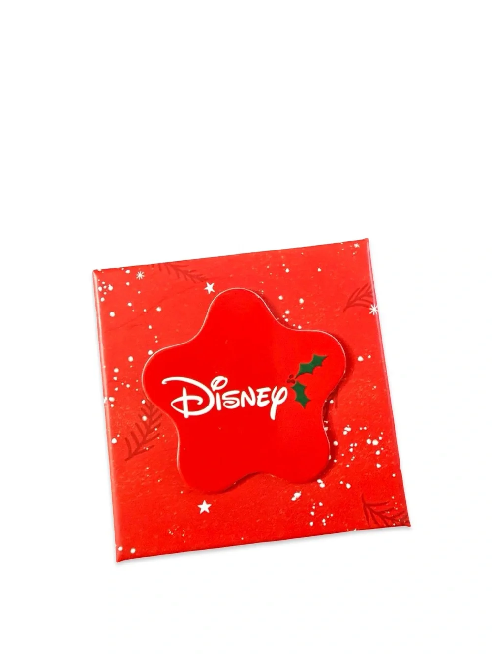 Disney Kids Silver Plated Jack Skellington Necklace - Red